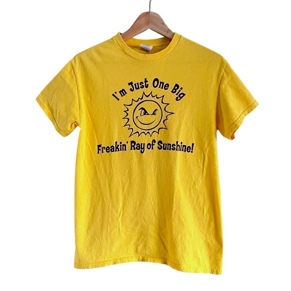 Vintage Yellow Ray of Sunshine T-Shirt